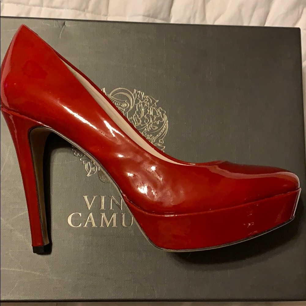 Vince Camuto Red Heels